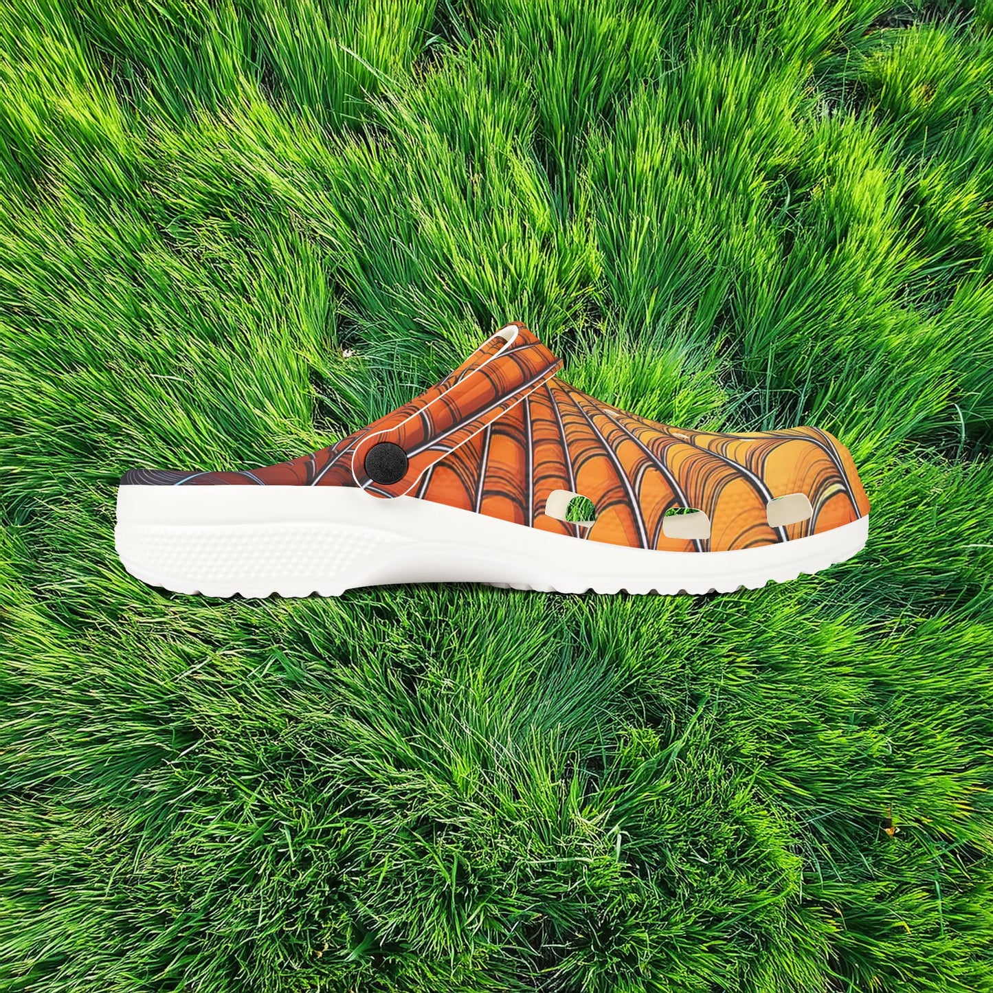 Spider Web Foam Clogs