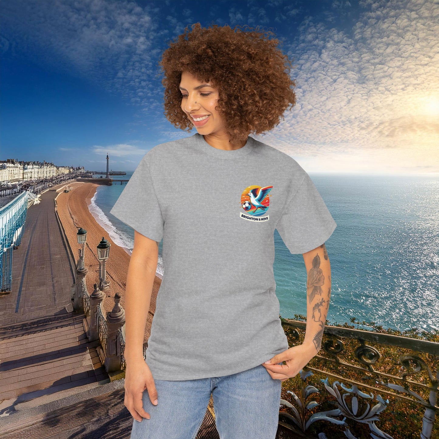 Brighton & Hove Albion Seagull Logo Tee