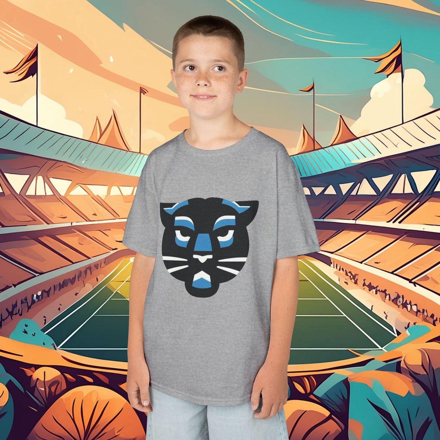 Panther Logo Kids Tee
