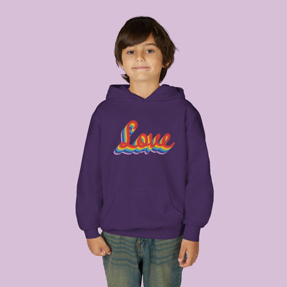Rainbow Love Youth Hoodie