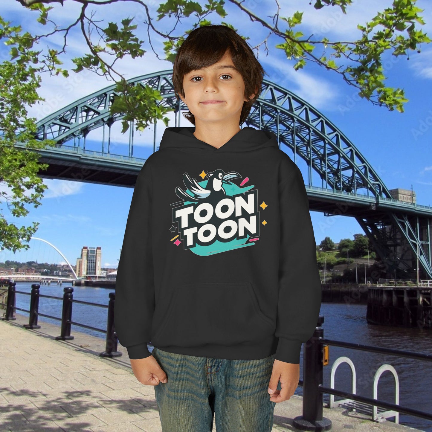 Newcastle United Toon Toon Youth Hoodie