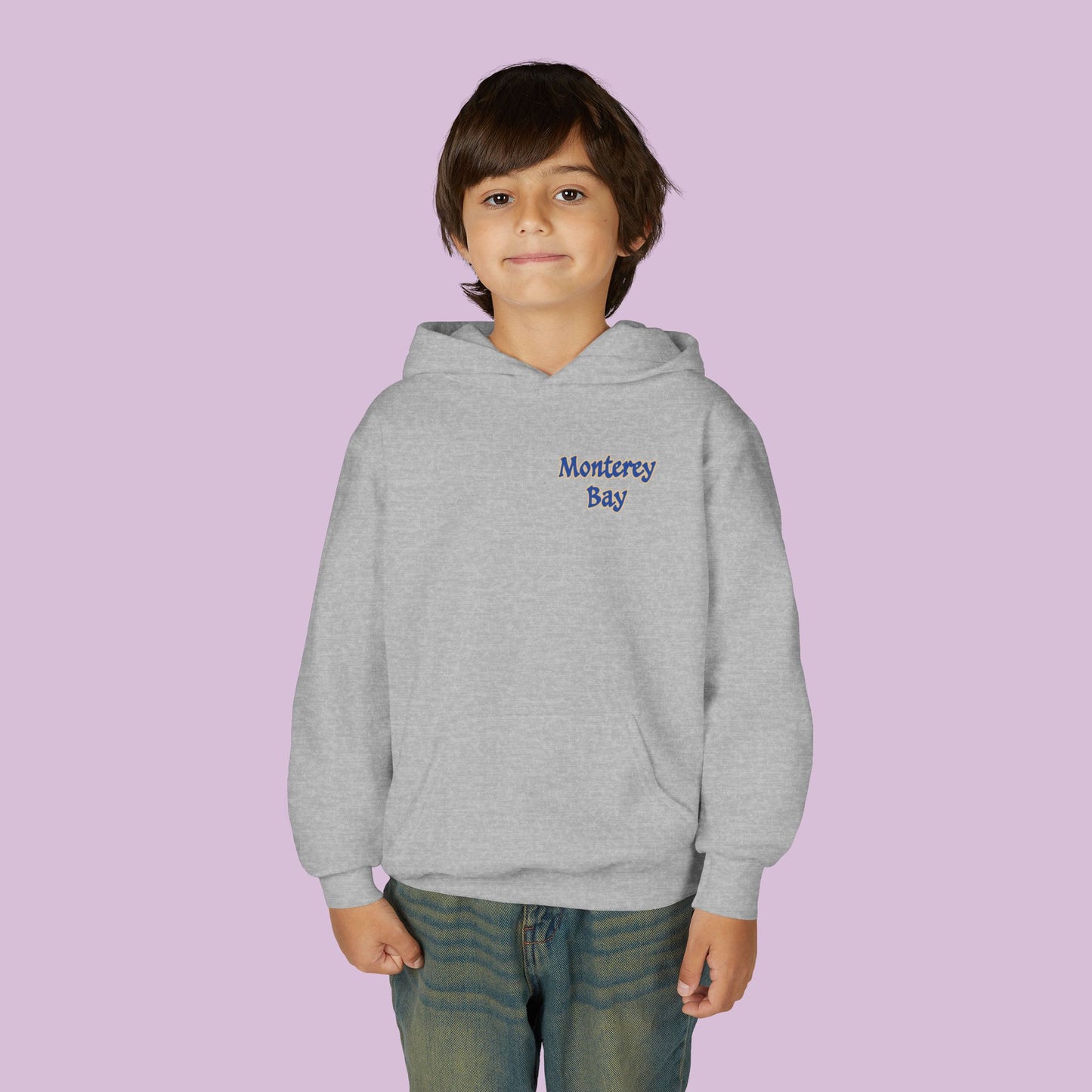 Sea Otter Soccer Logo Youth Hoodie