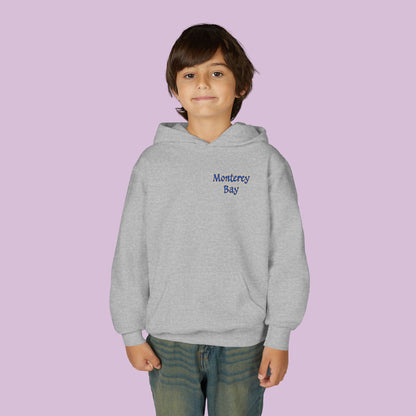 Sea Otter Soccer Logo Youth Hoodie