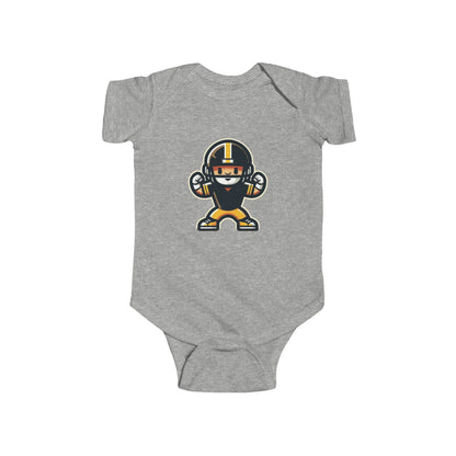 Mini Pittsburgh Football Player Infant Bodysuit
