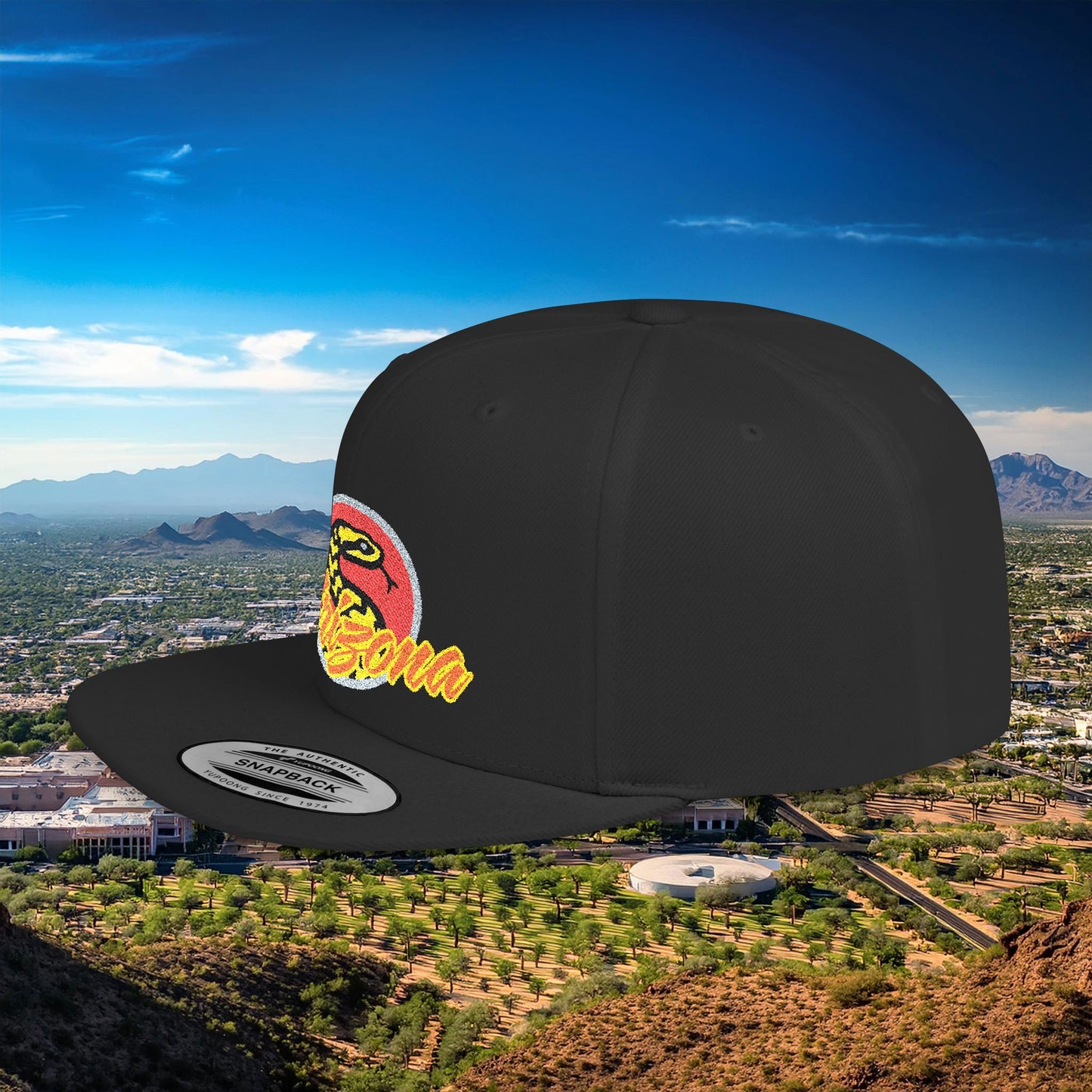Arizona Baseball Flat Bill Snapback