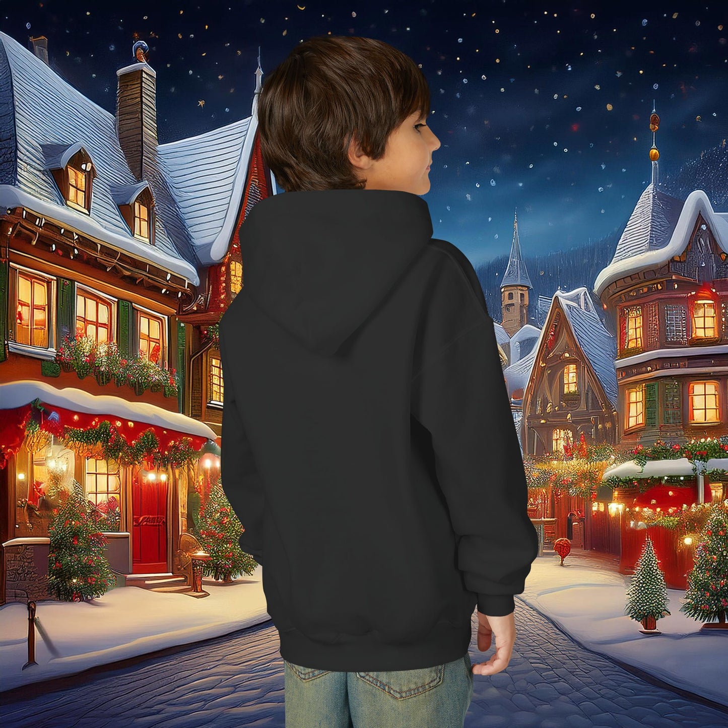 Gingerbread Man Youth Hoodie