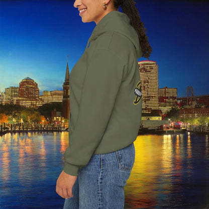 Boston Hockey Bear Hoodie