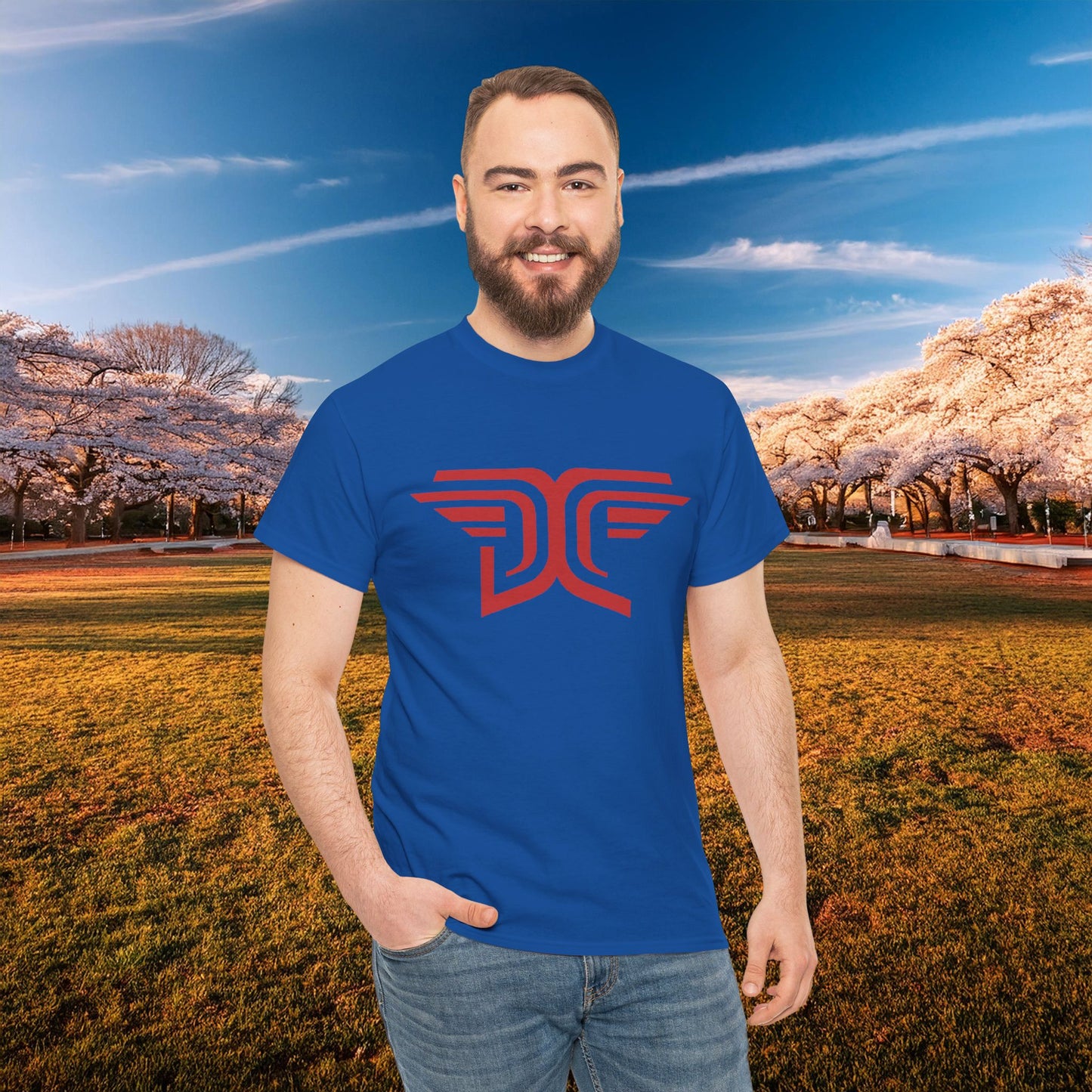 Winged DC Tee