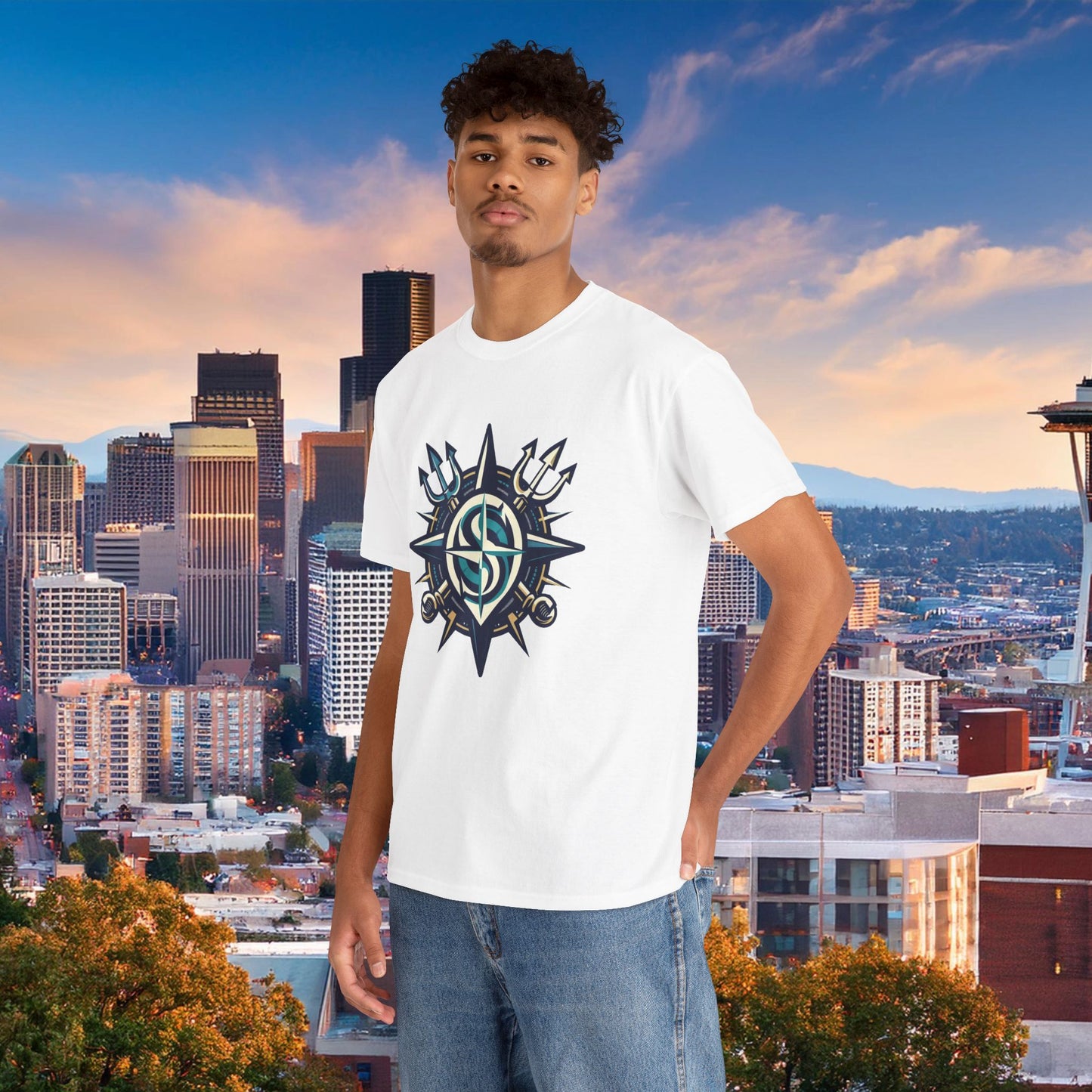 Seattle Baseball Crest Tee