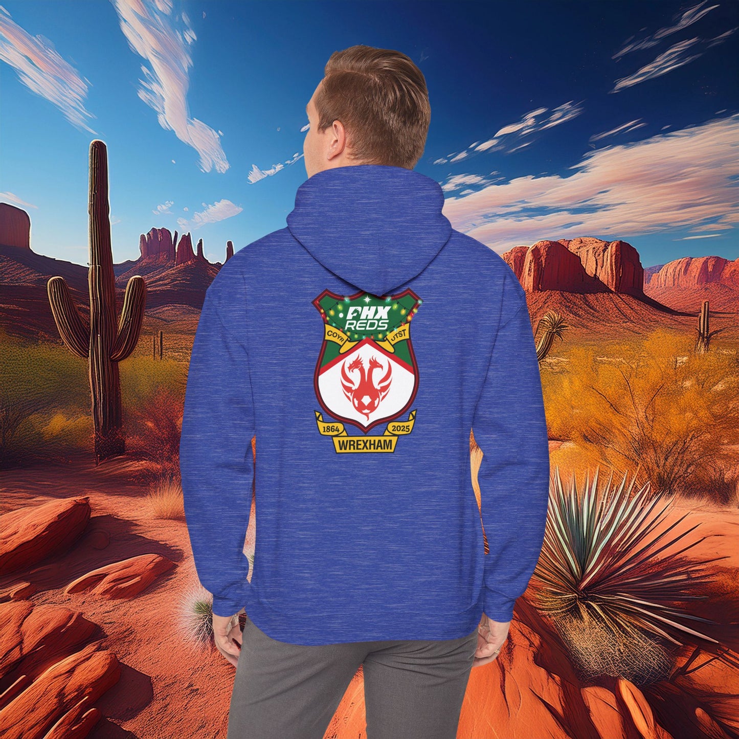 PHX Reds "Merry Wrexmas" Hoodie