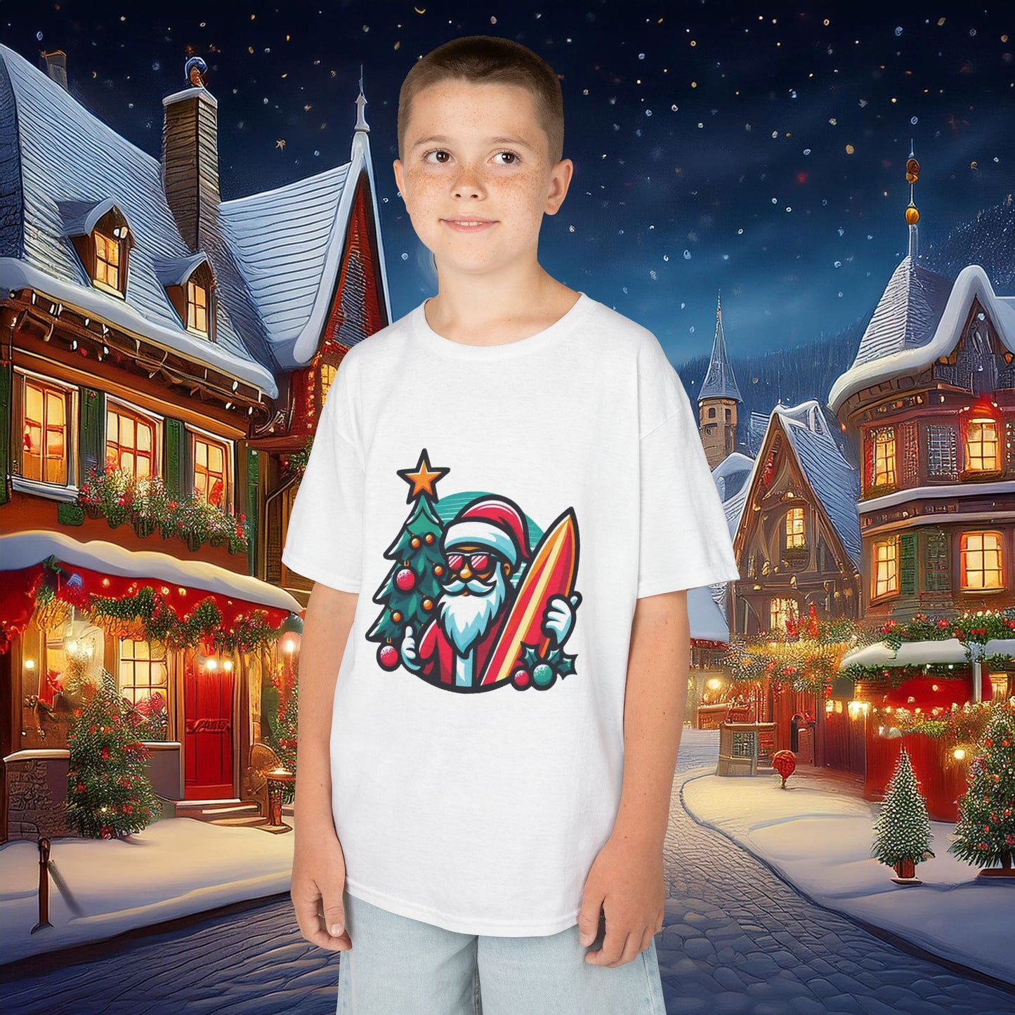 Surf Santa Kids Tee
