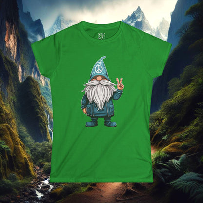 Peace Gnome Women's Softstyle Tee