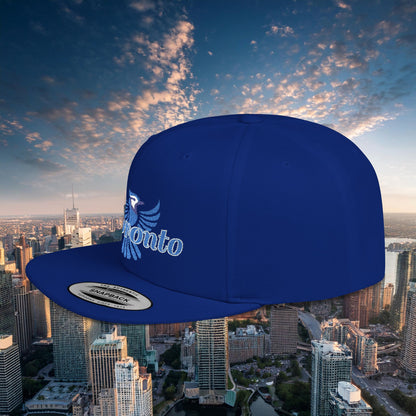 Toronto Flying Blue Jay Flat Bill Snapback