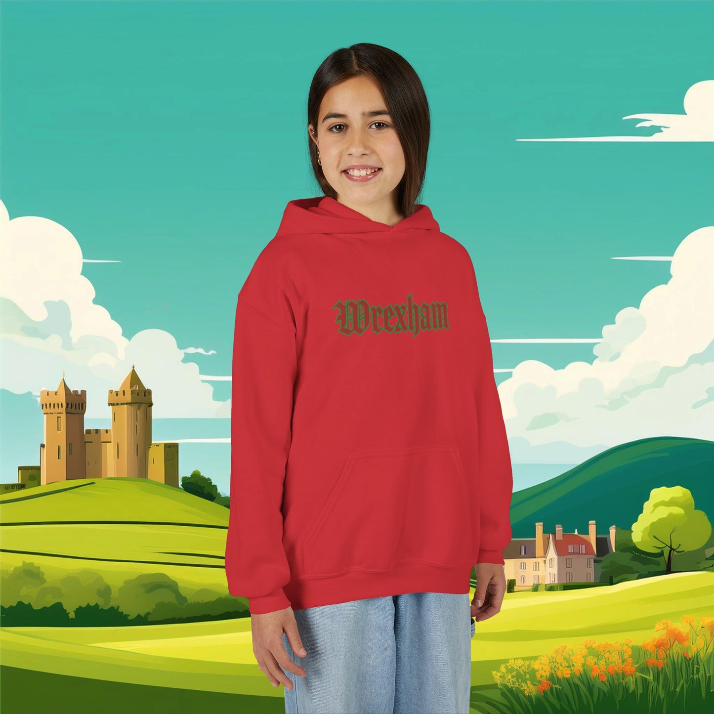 Wrexham Little Red Dragon Youth Hoodie