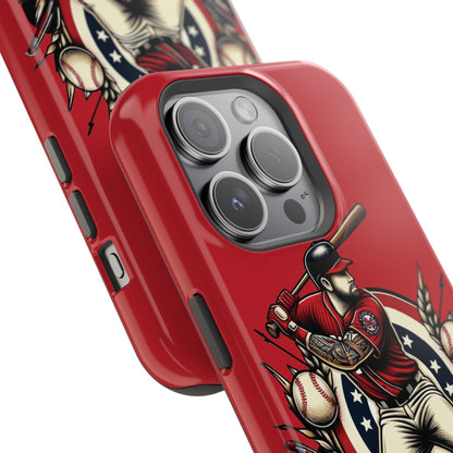 Washington Baseball At Bat Impact-Resistant Cases