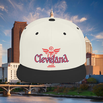 Cleveland Red Guardian Flat Bill Snapback