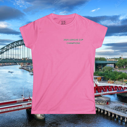 NUFC 2025 Carabao Cup Women's Softstyle Tee