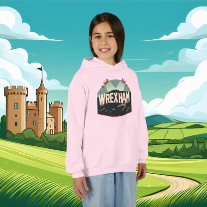 Wrexham Hollywood Sign Youth Hoodie