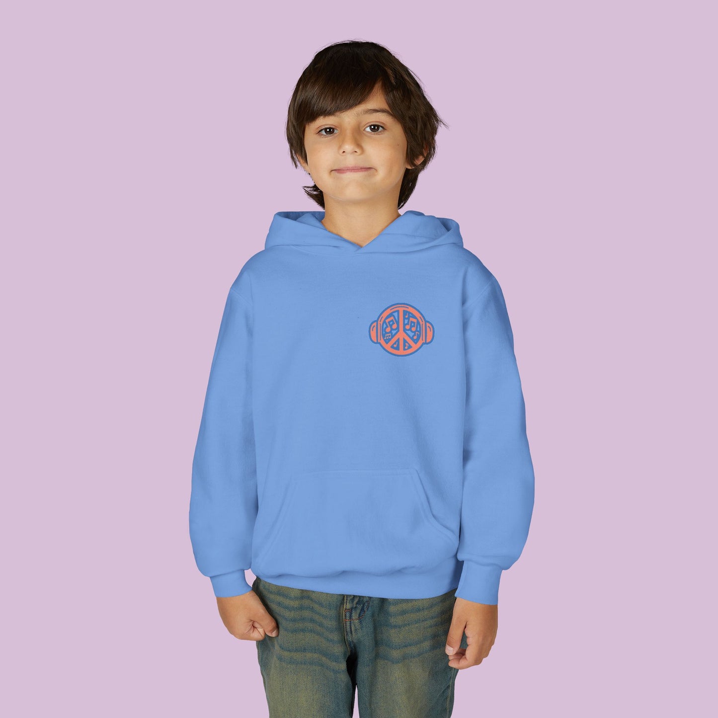 "Beats Not Bombs" Peace Youth Hoodie