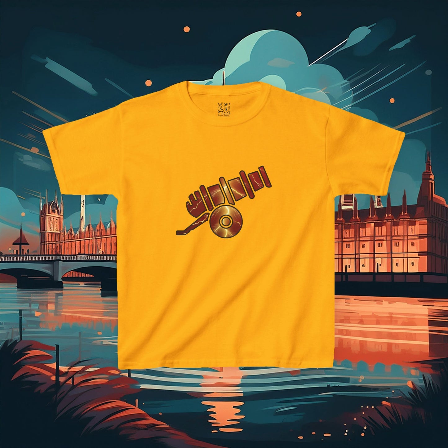 Lightning Artillery Kids Tee