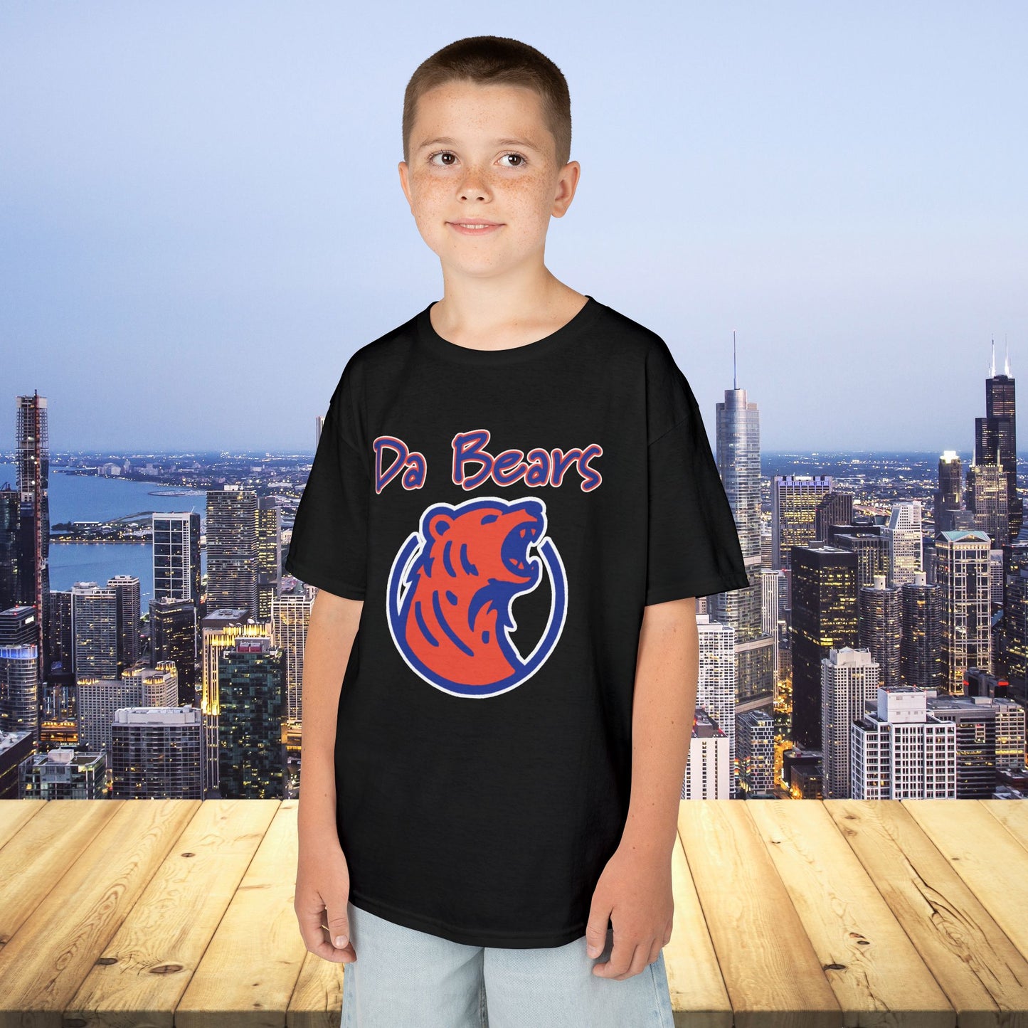 Da Bears Logo Kids Tee