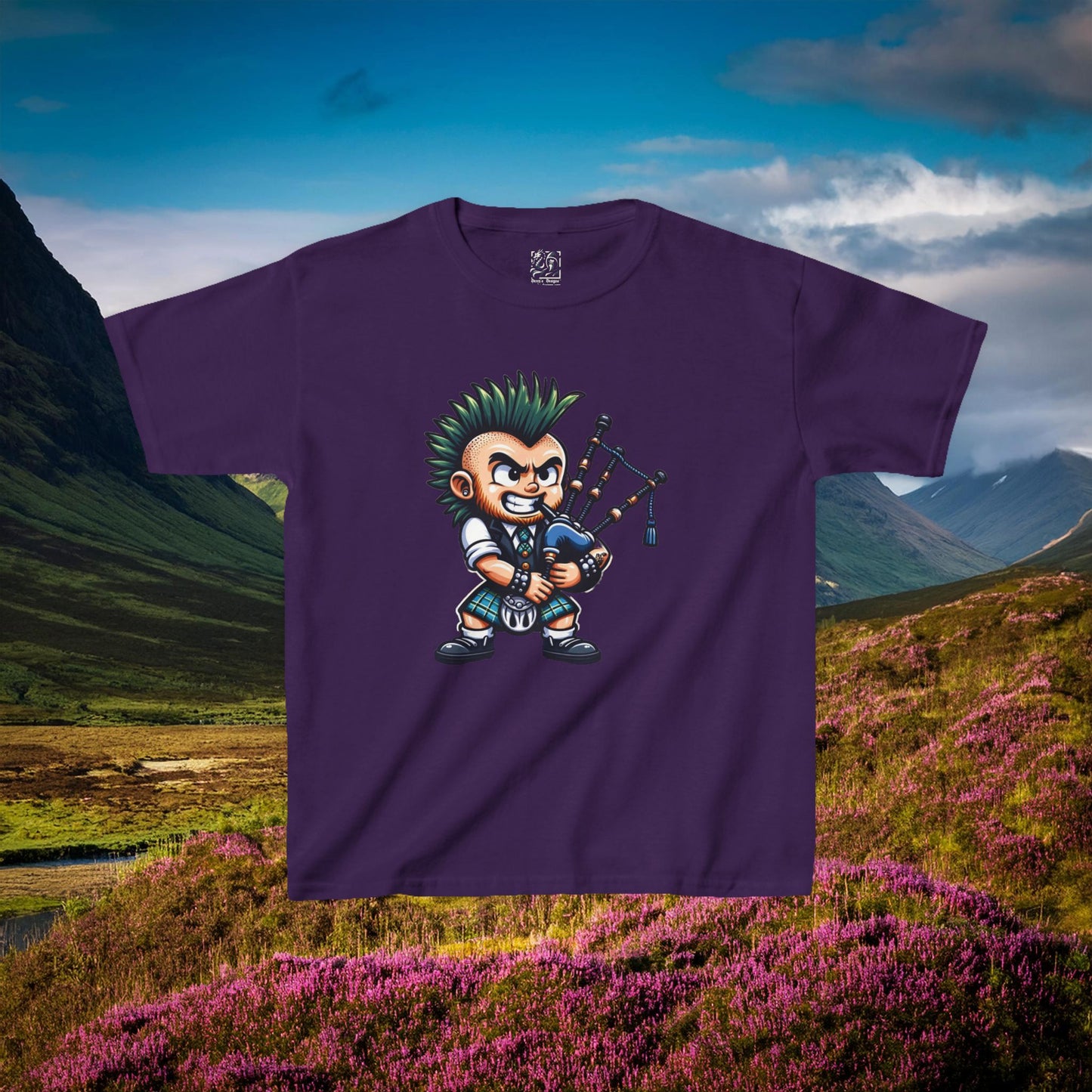 Scottish Punk Rock Kids Tee