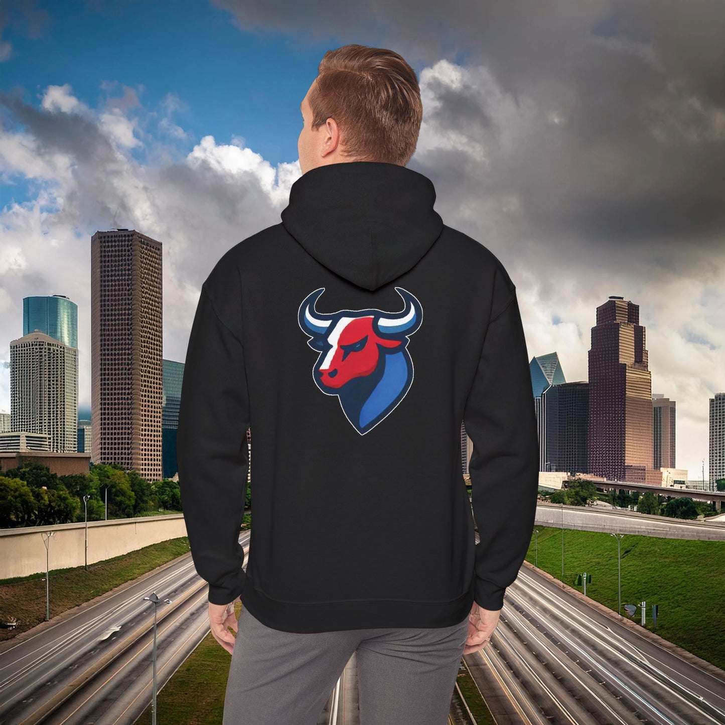 Houston Bull Hoodie