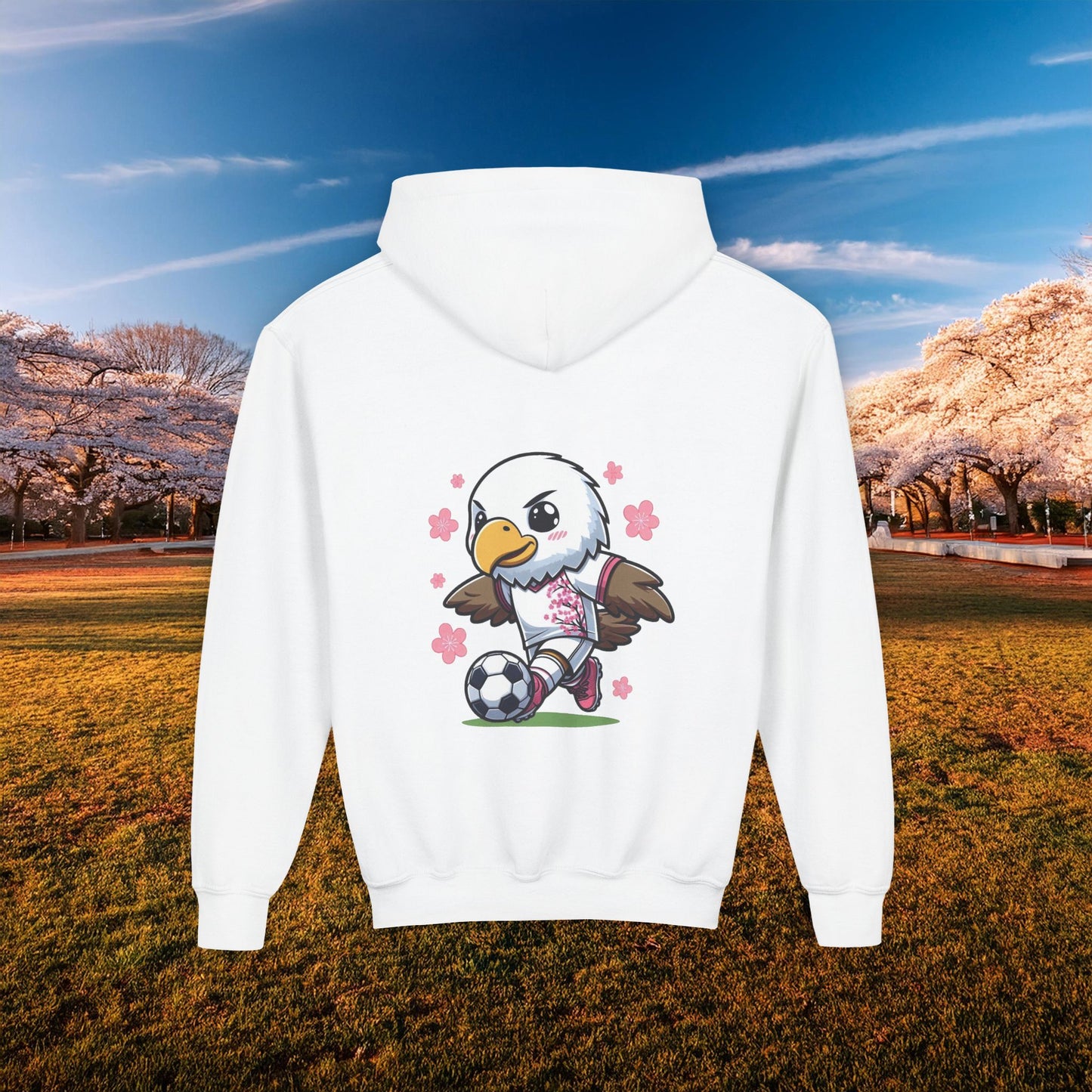 DC United Cherry Blossom Youth Hoodie