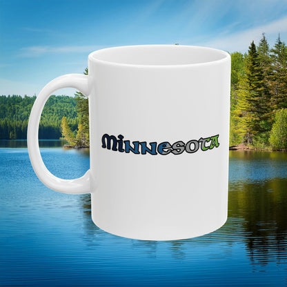 Timber Wolf Ceramic Mug (11oz/15oz)