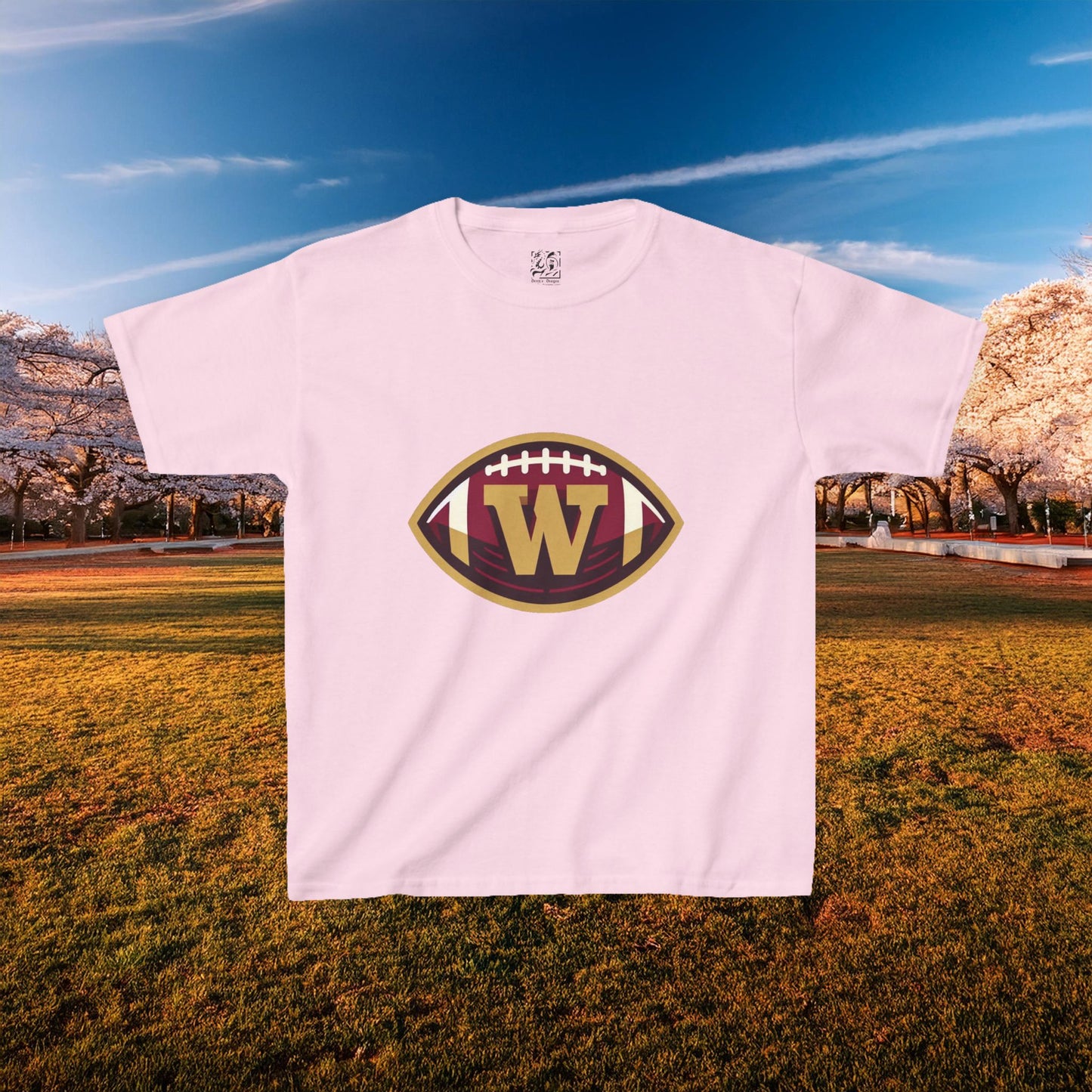 Washington Football Logo Kids Tee