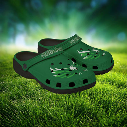 Philadelphia Eagle Logo Foam Clogs