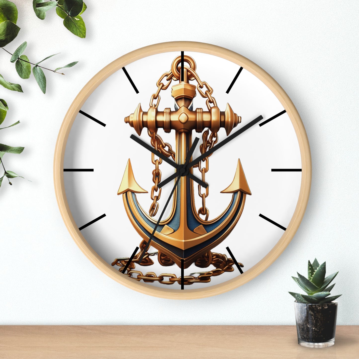 Anchor Wall Clock