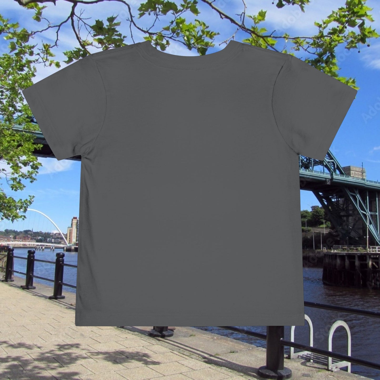 Newcastle United B&W Crest Toddler Tee