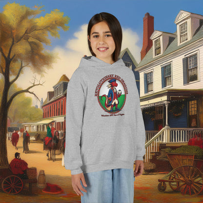 Little Revolutionary Red Dragons Youth Hoodie