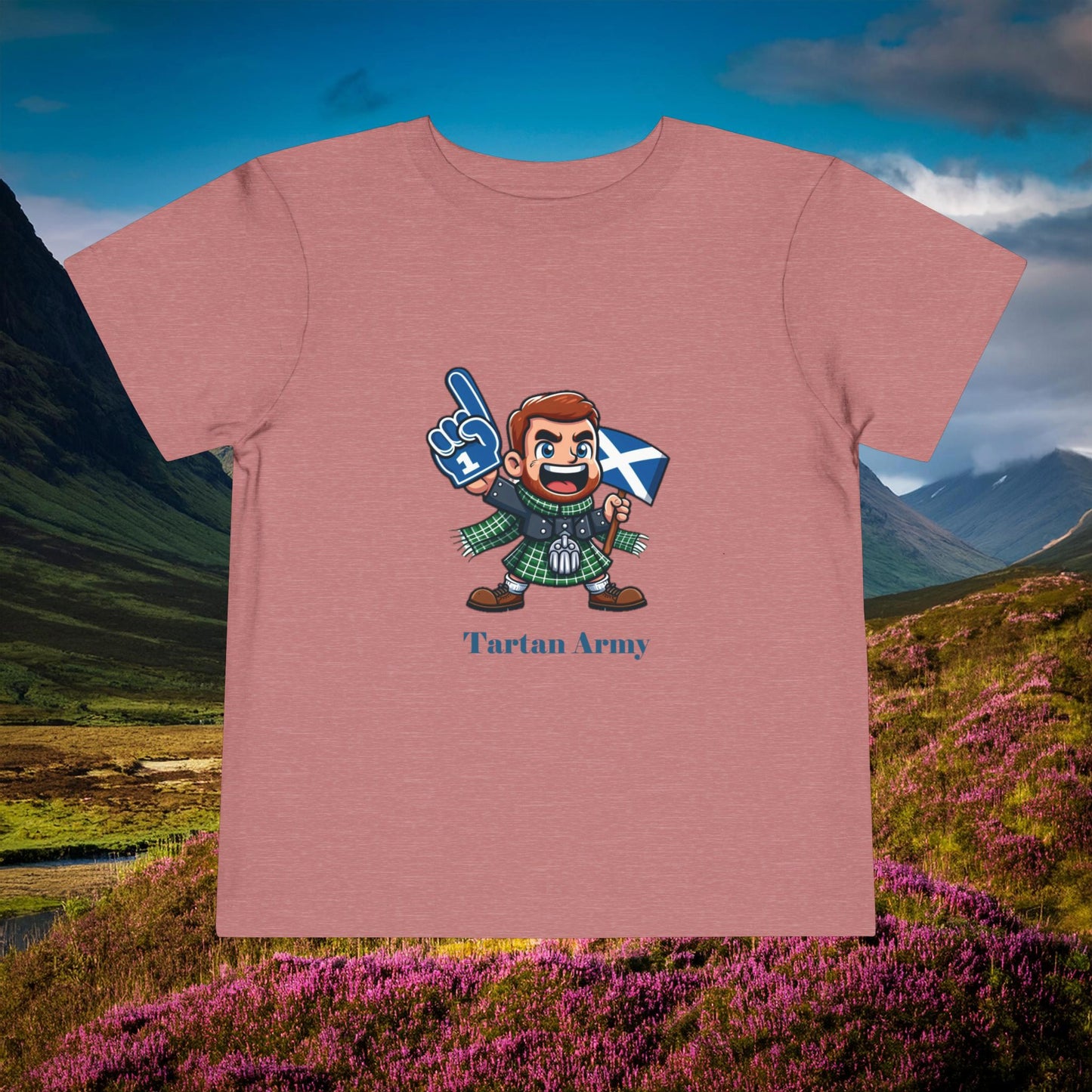 Scotland Tartan Army Toddler Tee