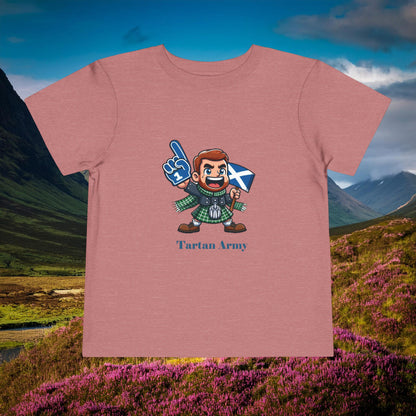 Scotland Tartan Army Toddler Tee