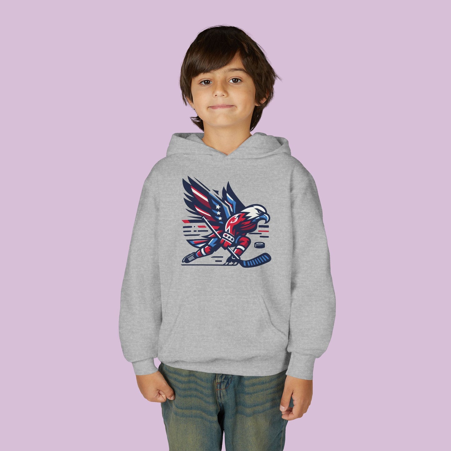 Washington Hockey Eagle Youth Hoodie