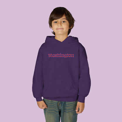 Psychedelic Funky W Skull Youth Hoodie