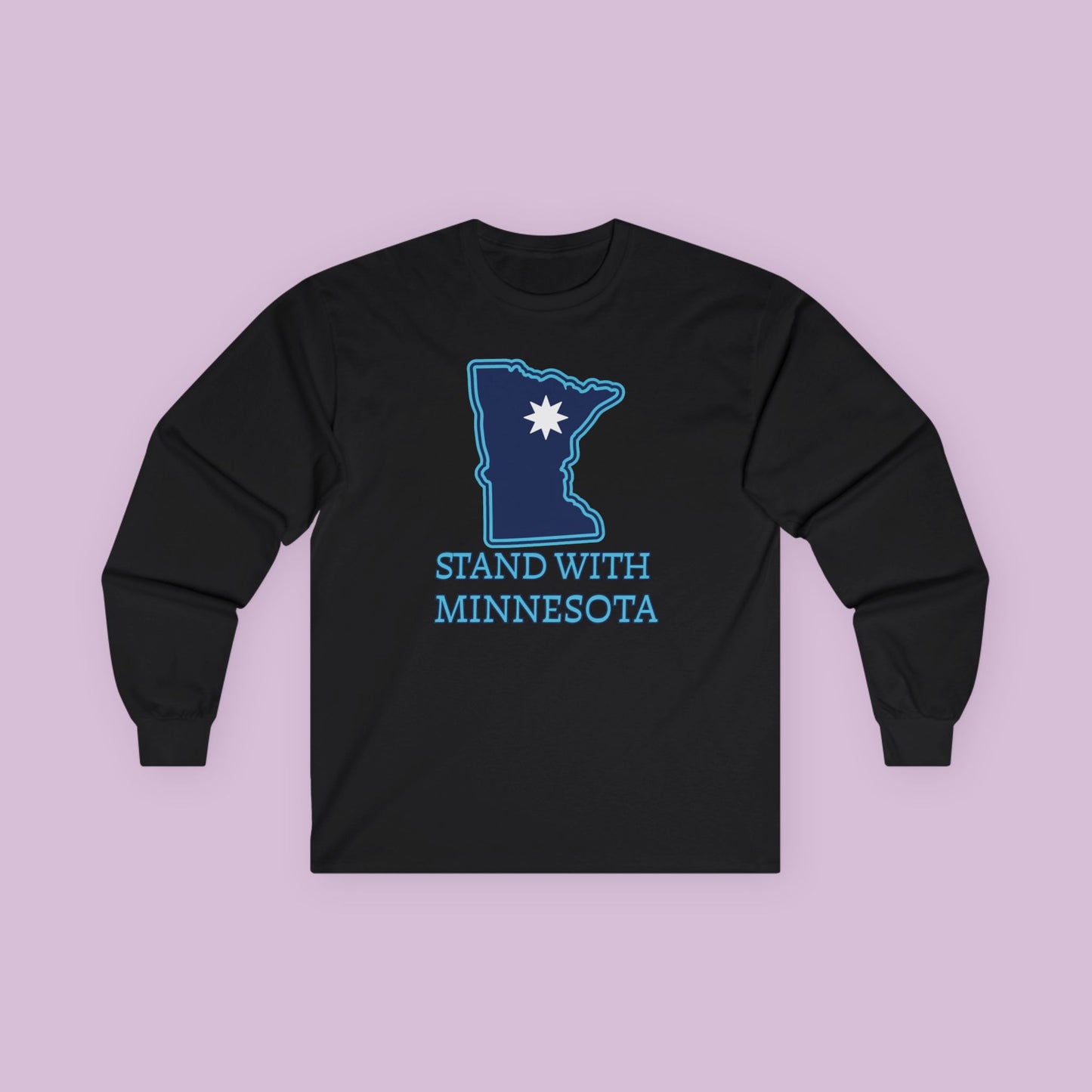 Stand With Minnesota Long Sleeve Tee