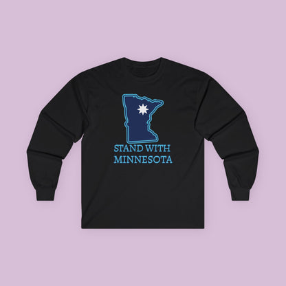 Stand With Minnesota Long Sleeve Tee