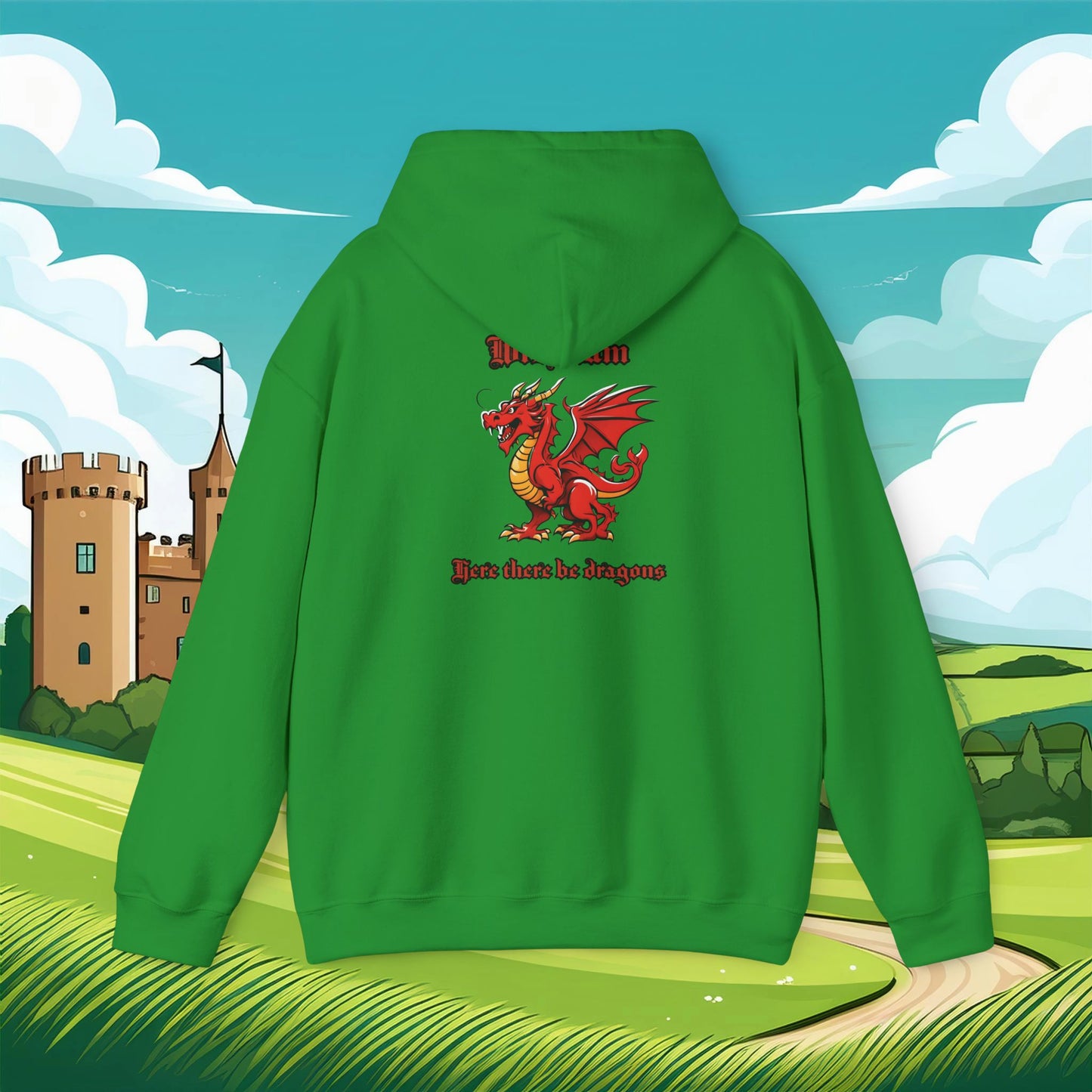 Wrexham Dragon Hoodie