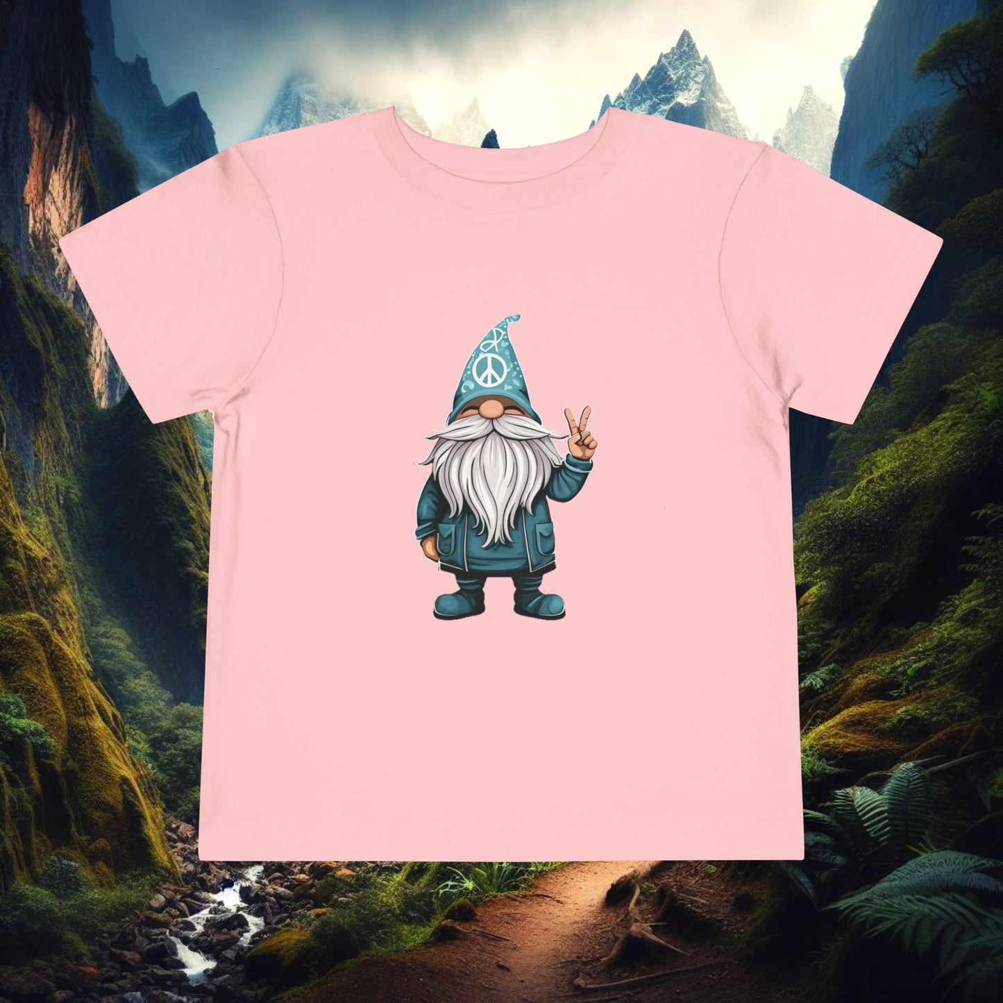 Peace Gnome Toddler Tee