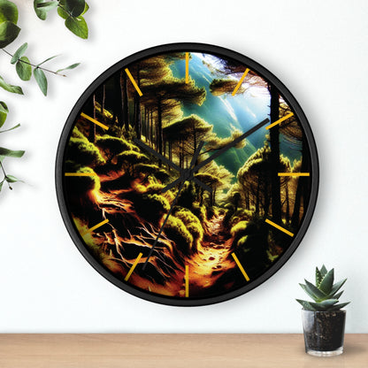Enchanted Path Wall Clock