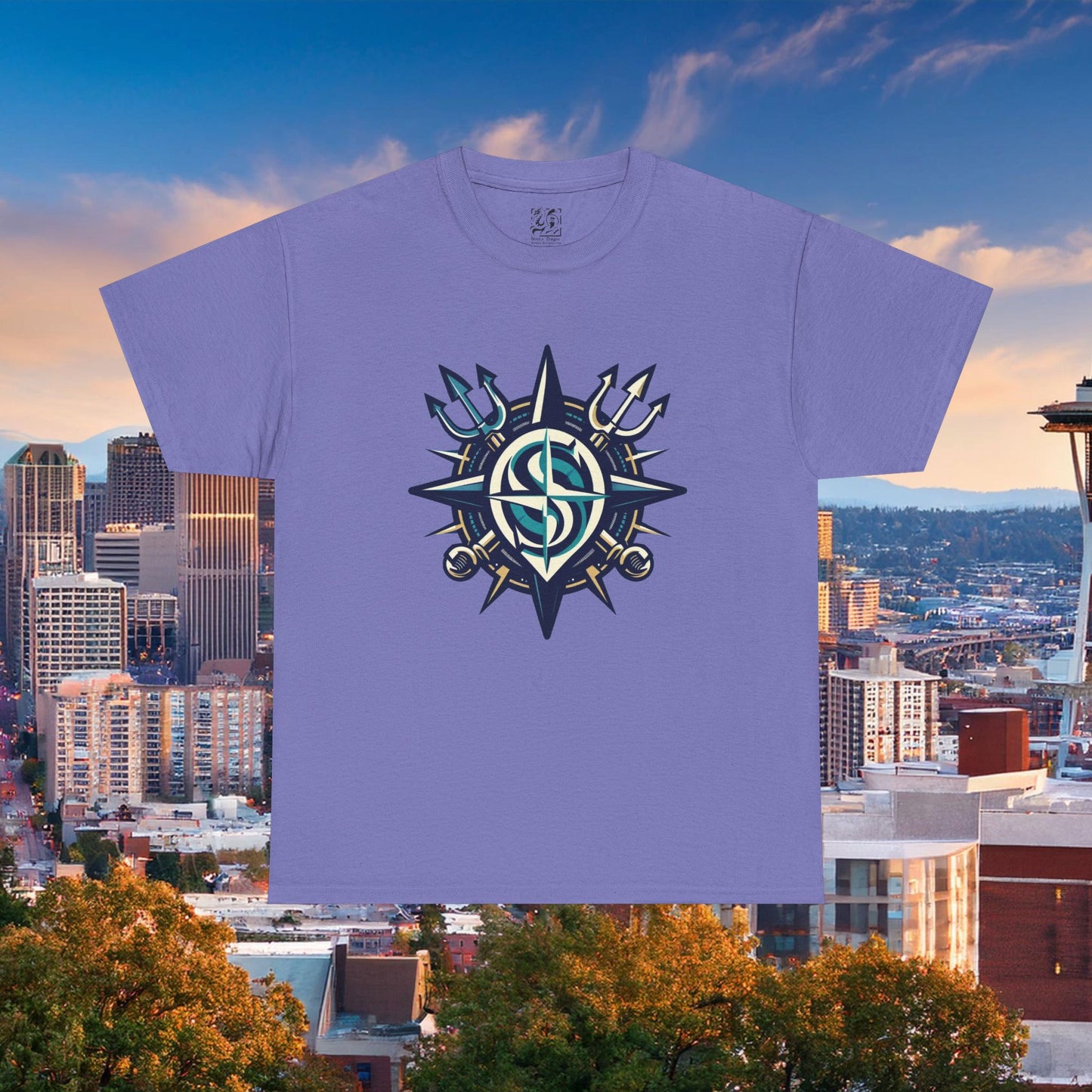 Seattle Baseball Crest Tee