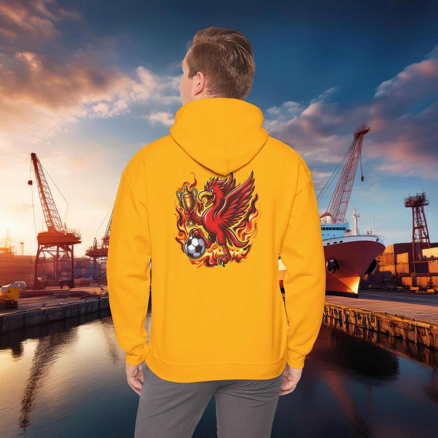 Liverpool Flames Hoodie