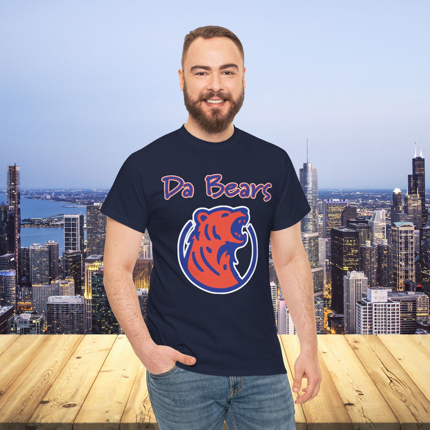 Da Bears Logo Tee