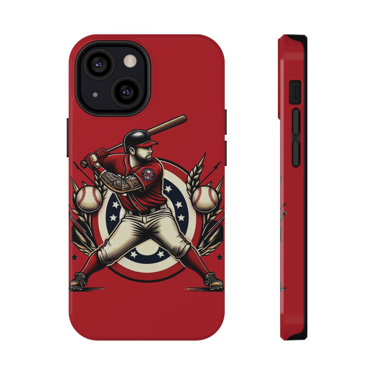 Washington Baseball At Bat Impact-Resistant Cases