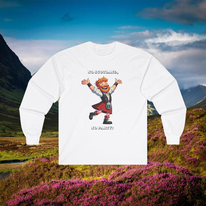 No Scotland No Party Long Sleeve Tee