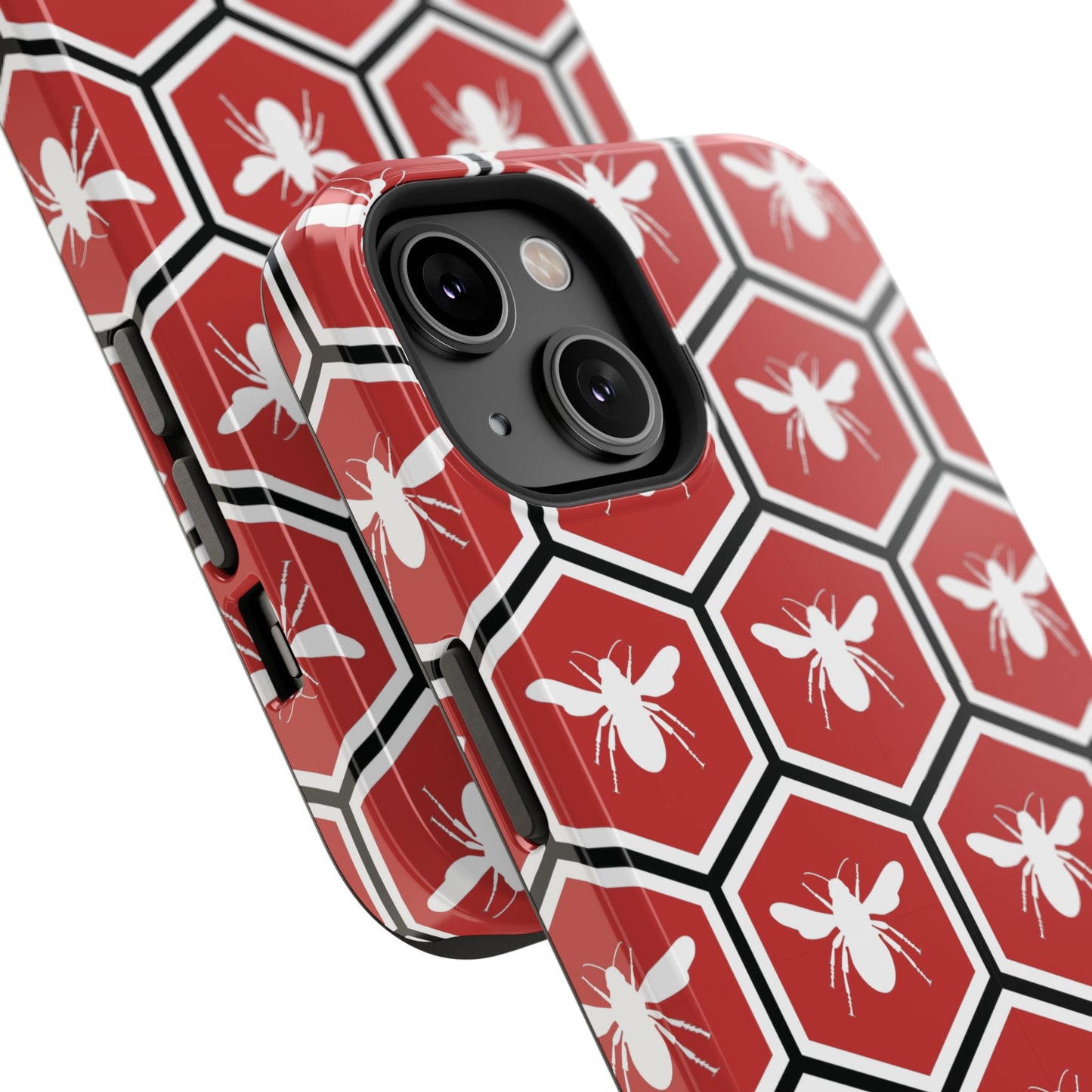 Honeycomb Bee Impact-Resistant Phone Case