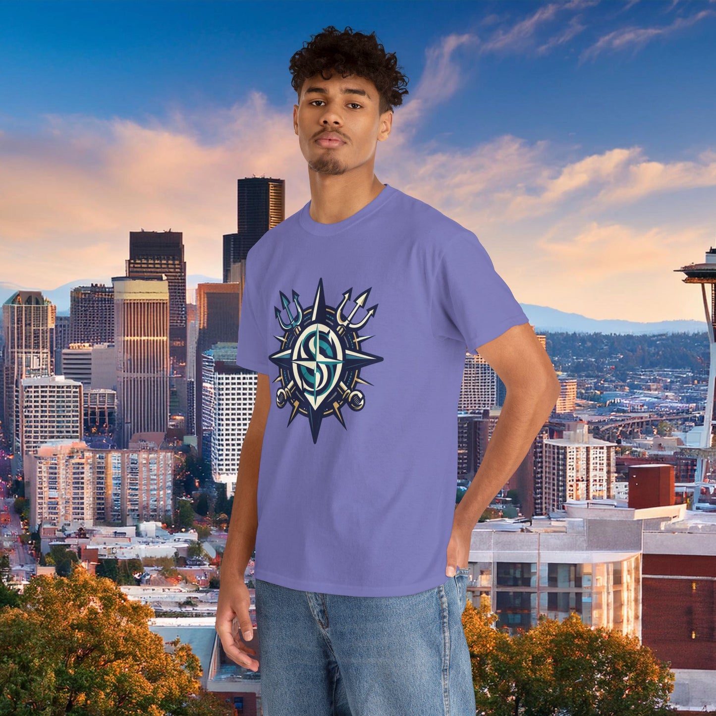 Seattle Baseball Crest Tee